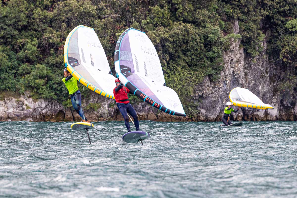 Coaching session at Lake Garda